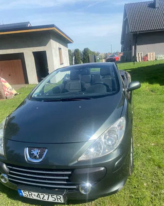 śląskie Peugeot 307 CC cena 11000 przebieg: 290236, rok produkcji 2007 z Rybnik